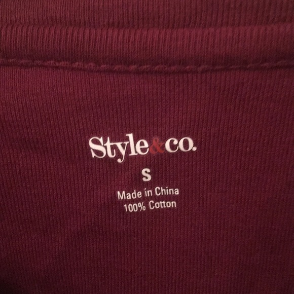 EUC 100% cotton top with crystals - Picture 11 of 12